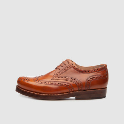 Brogues Herrenschuhe mit Lochverzierung