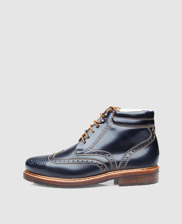 Buda Full-Brogue C - Navy