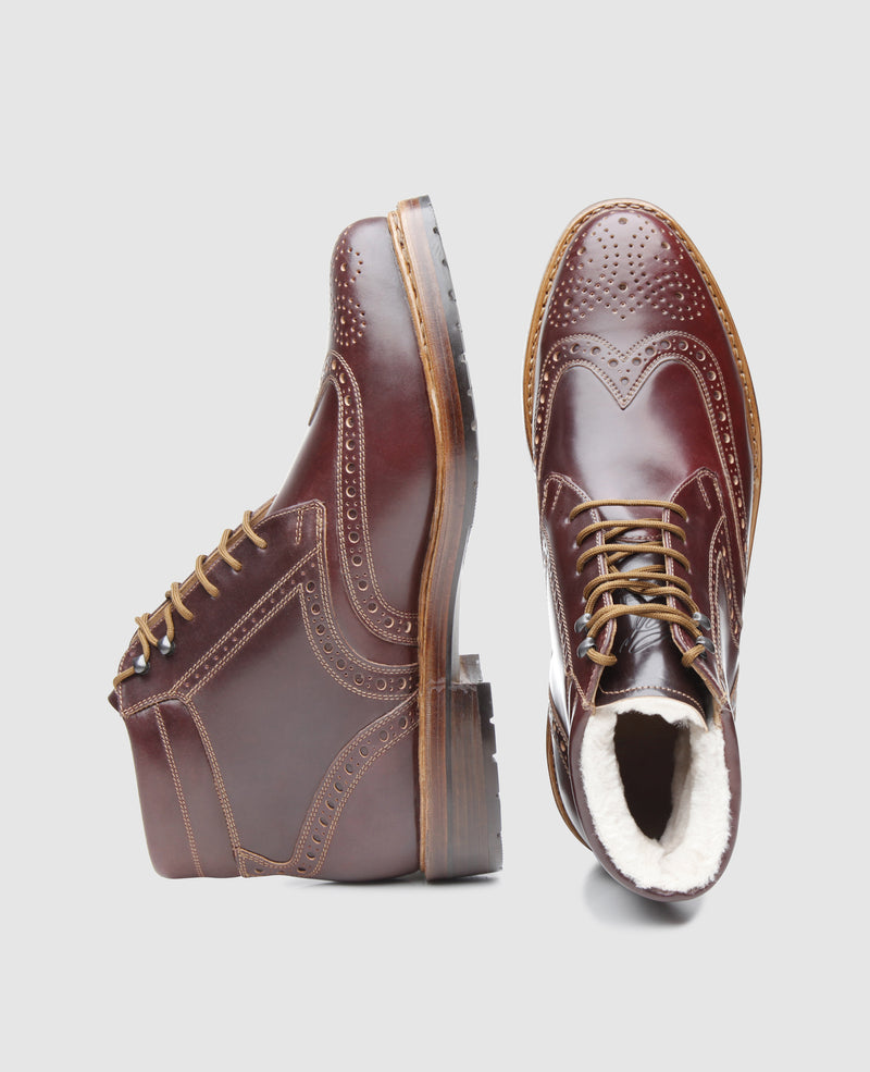 Buda Full-Brogue C - Oxblood