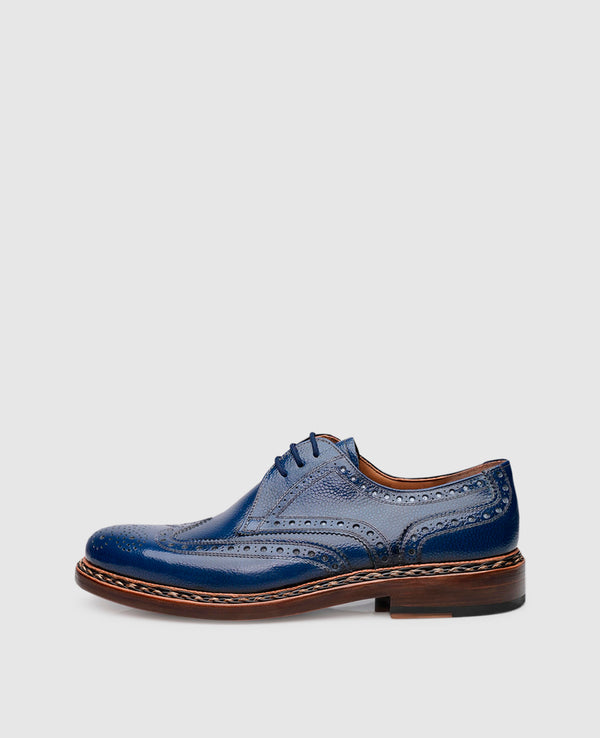 Buda Full-Brogue AG - Blau