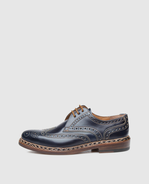 Buda Full-Brogue C - Navy