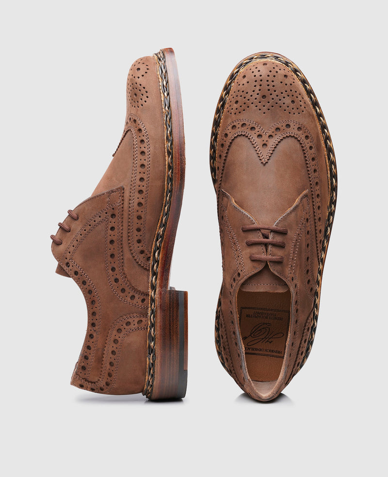 Buda Full-Brogue J - Coffee