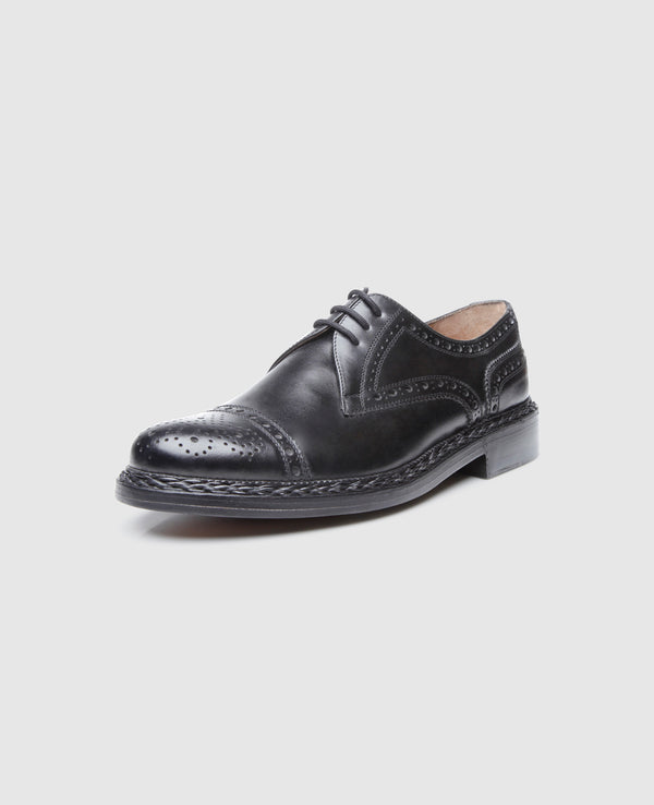 Buda Half-Brogue BC - Schwarz