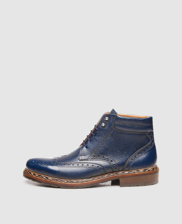 Buda Full-Brogue AG - Blau