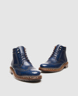 Buda Full-Brogue AG - Blau