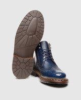 Buda Full-Brogue AG - Blau