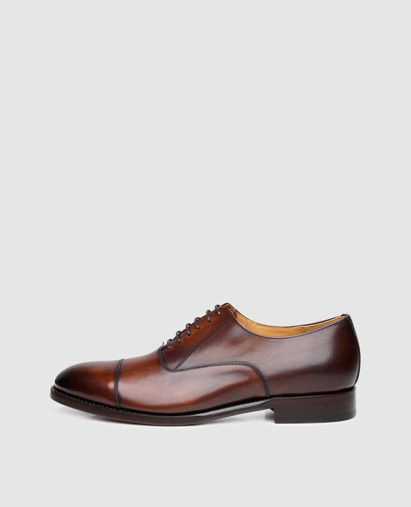 Shoepassion Rahmengenähter Captoe Oxford für Herren Patina Line Shoepassion