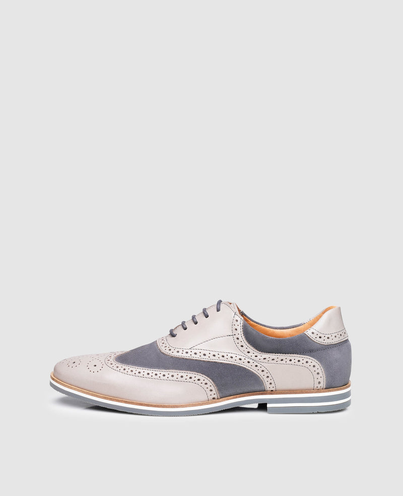 Shoepassion Full-Brogue Oxford mit Gummisohle Modern Basics Shoepassion