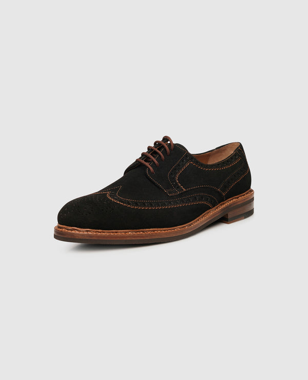 Luzern Full-Brogue V - Schwarz