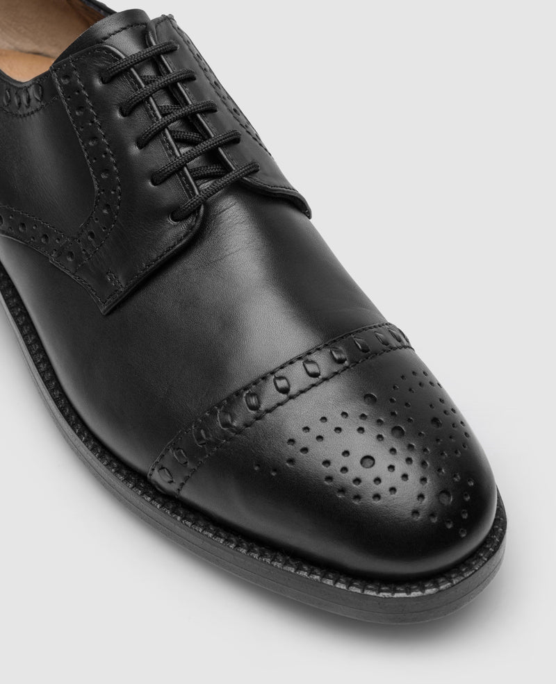 London Half-Brogue SC - Schwarz