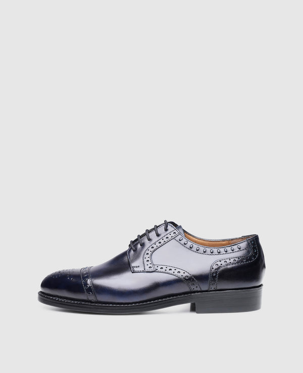 London Half-Brogue TC - Midnight