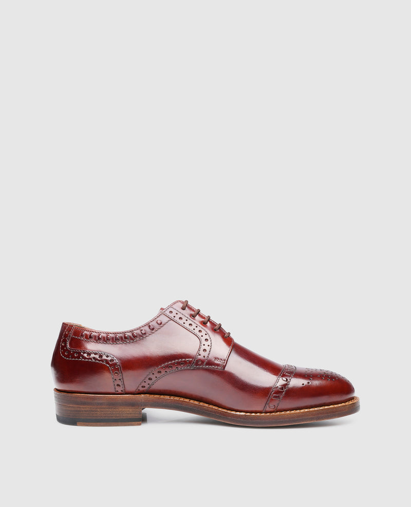 London Half-Brogue TC - Whiskey