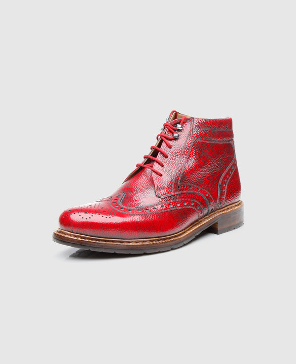 Janosh K Full-Brogue AG - Rot