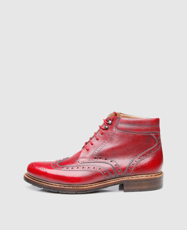 Janosh K Full-Brogue AG - Rot