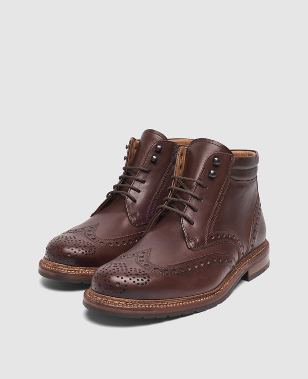 Janosh K Full Brogue BC - Dunkelbraun