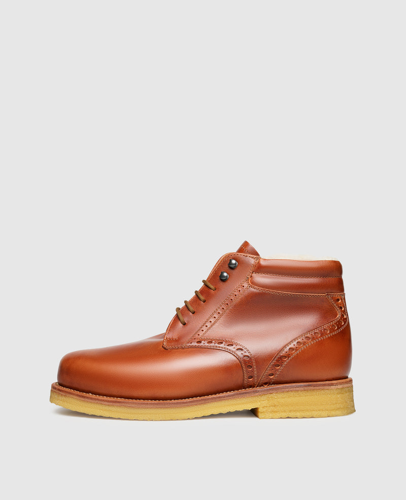 Shoepassion Edle Herren-Boots mit Lammfell-Futter von Heinrich Dinkelacker Shoepassion