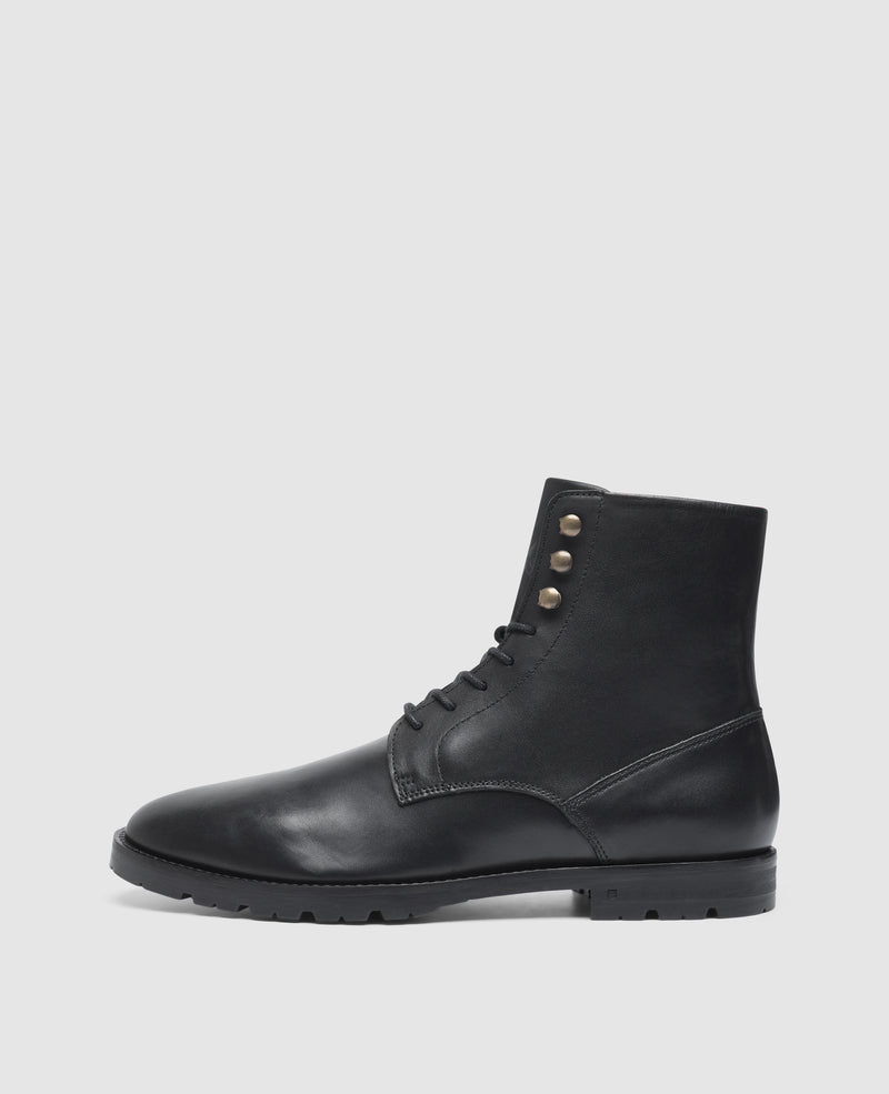 Shoepassion Wallace PDB Derby Boot in Schwarz - Henry Stevens Shoepassion