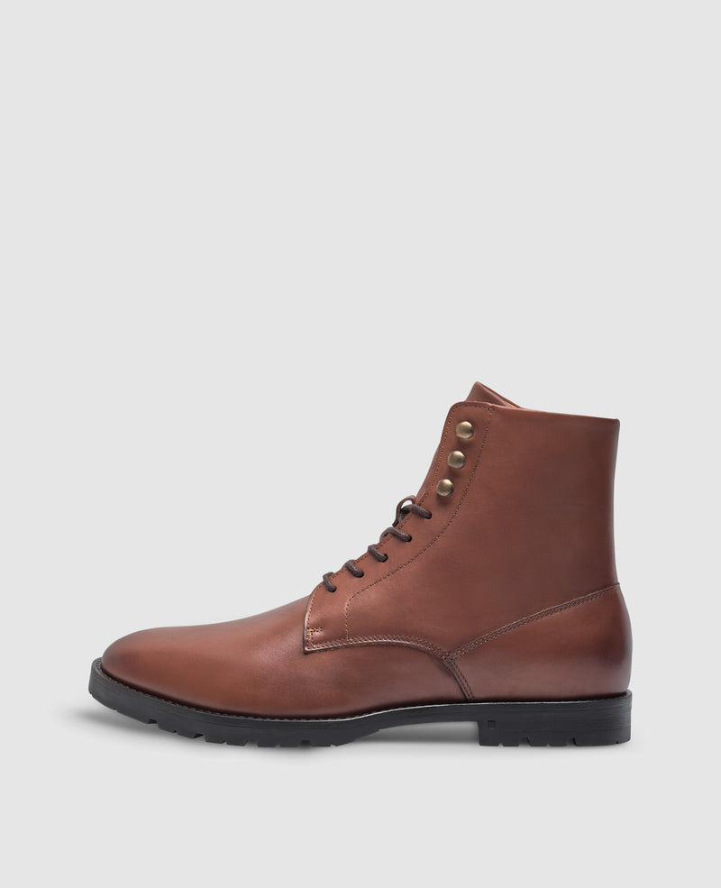 Shoepassion Wallace PDB Derby Boot in Dunkelbraun - Henry Stevens Shoepassion