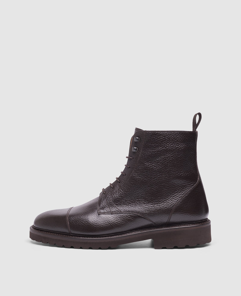 Shoepassion Winston CDB6 Derby Boot in Dunkelbraun - Henry Stevens Shoepassion