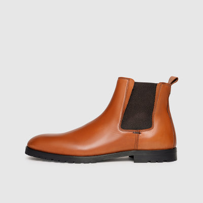 Leder-Stiefeletten für Herren