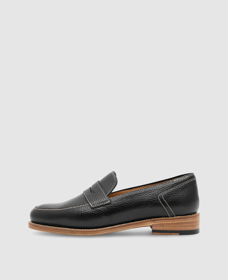 Shoepassion Lee-PL Loafer in Black - Henry Stevens Shoepassion