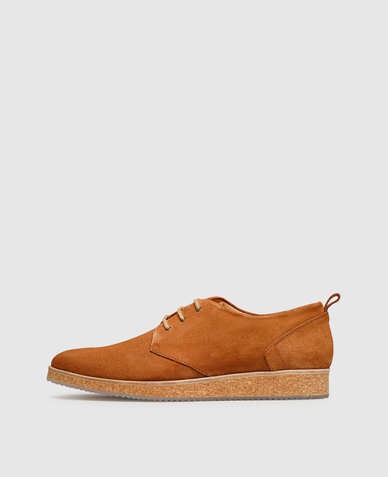 Shoepassion Moderne Derby Herrenschuhe mit Korksohle Henry Stevens Shoepassion