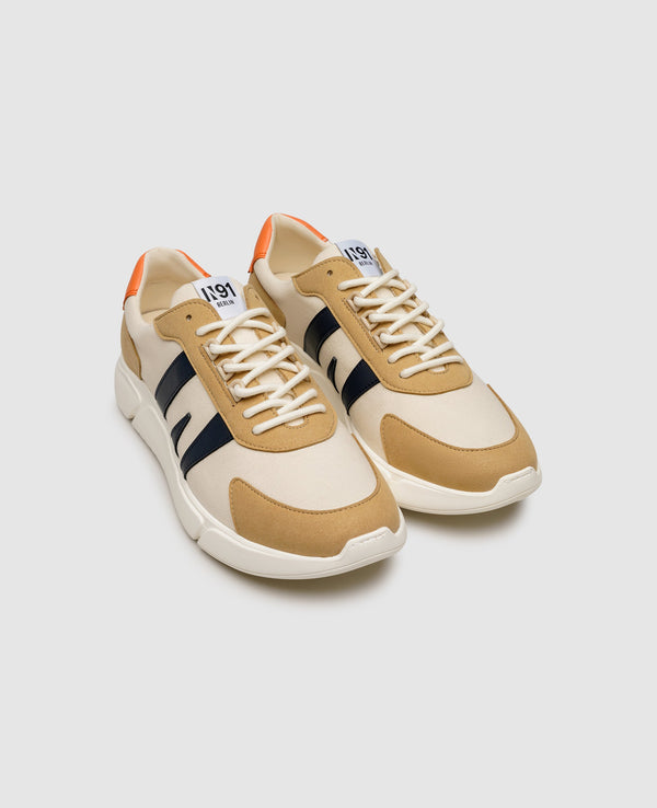 Vegan One AA - Beige/Orange/Blau